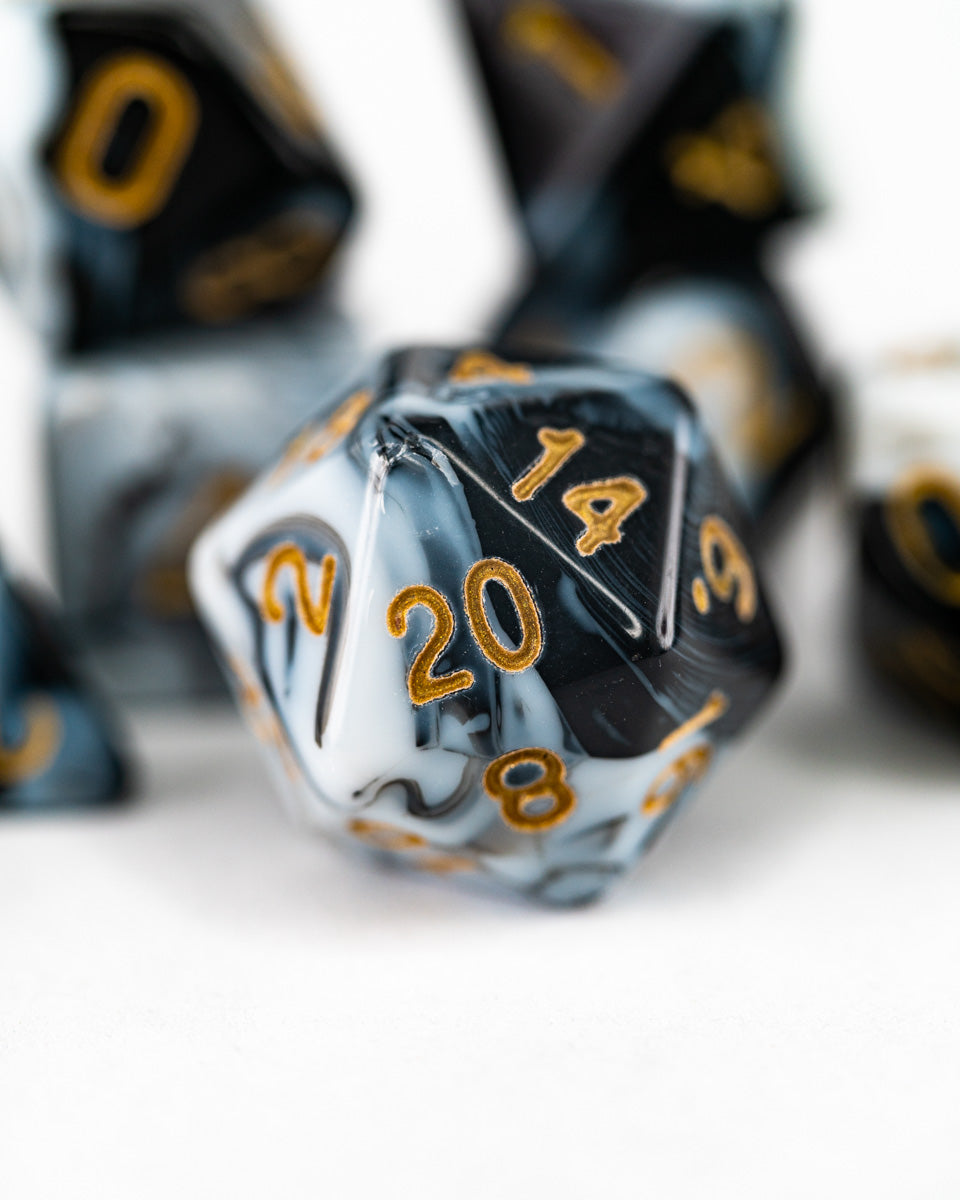 Shadowfell | 7 Piece Acrylic Dice Set