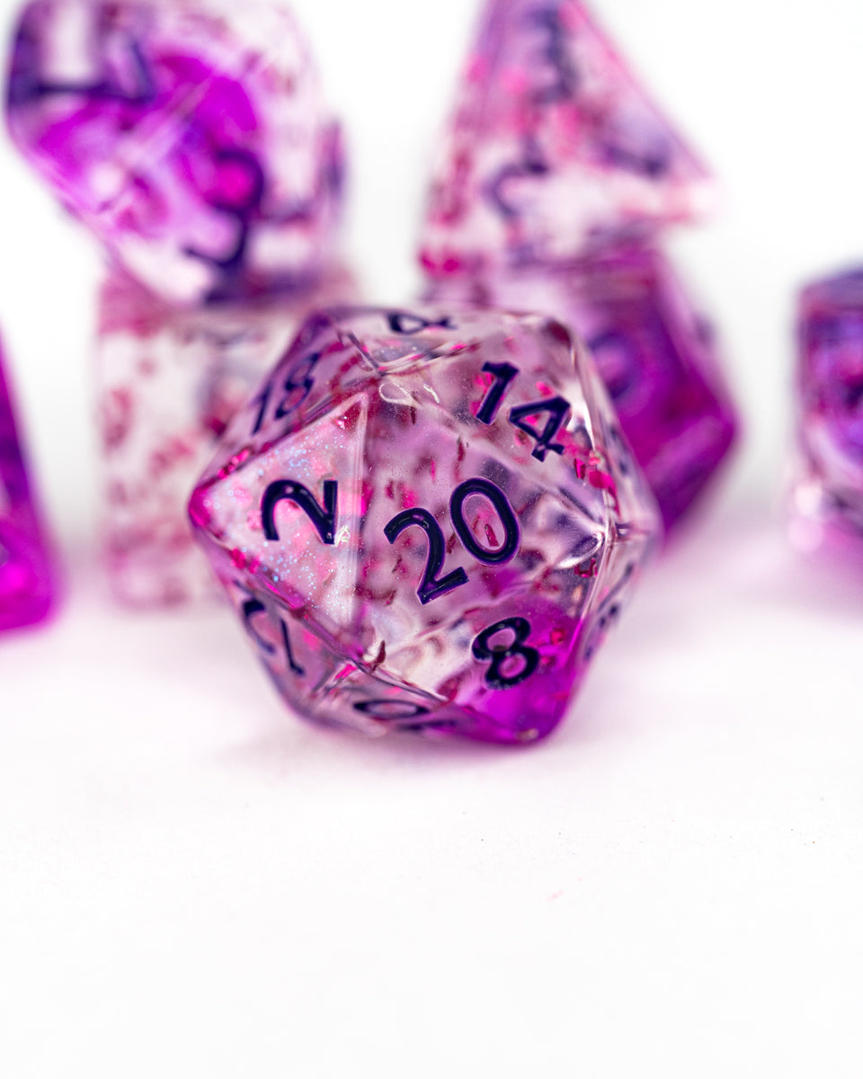 Coronation | 7 Piece Acrylic Dice Set