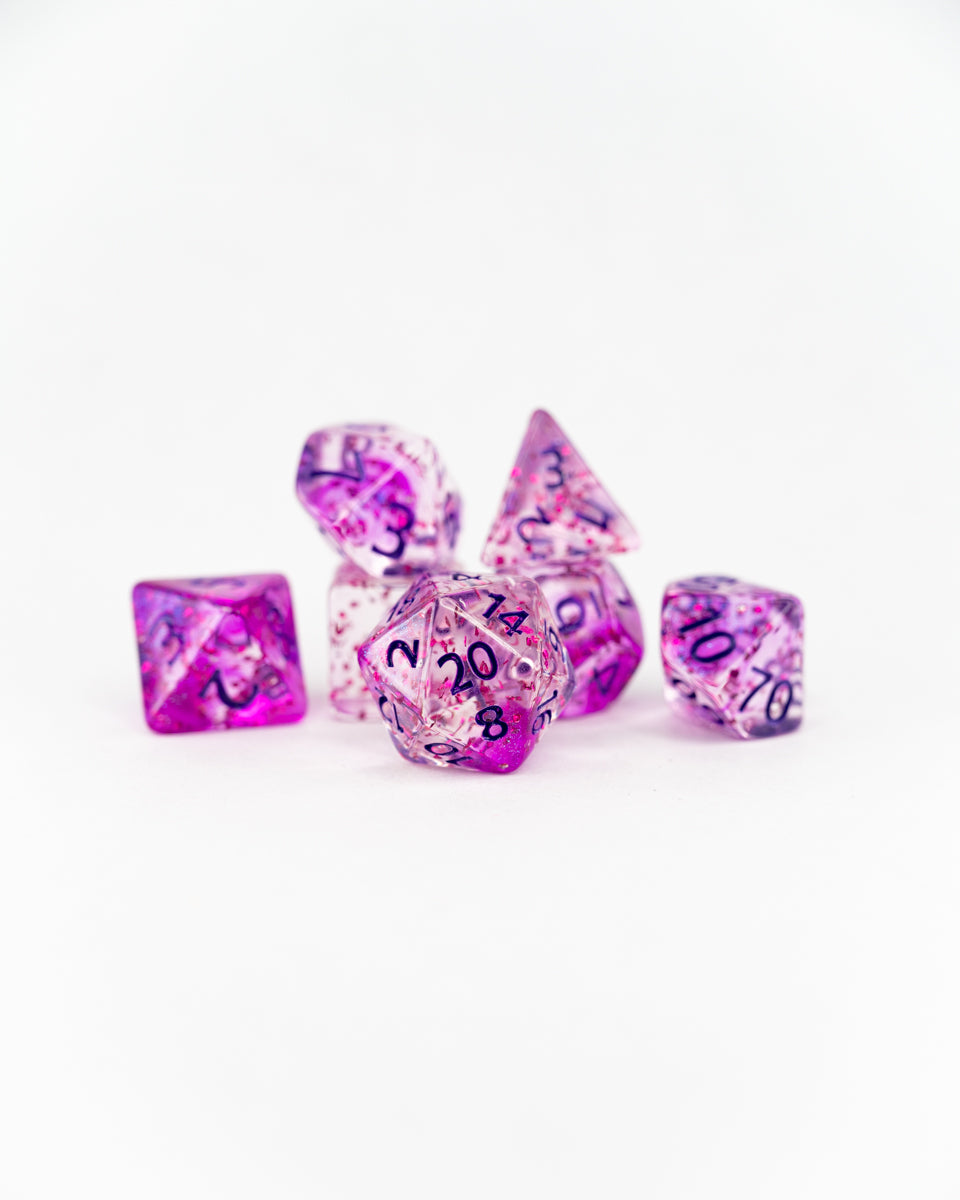 Coronation | 7 Piece Acrylic Dice Set