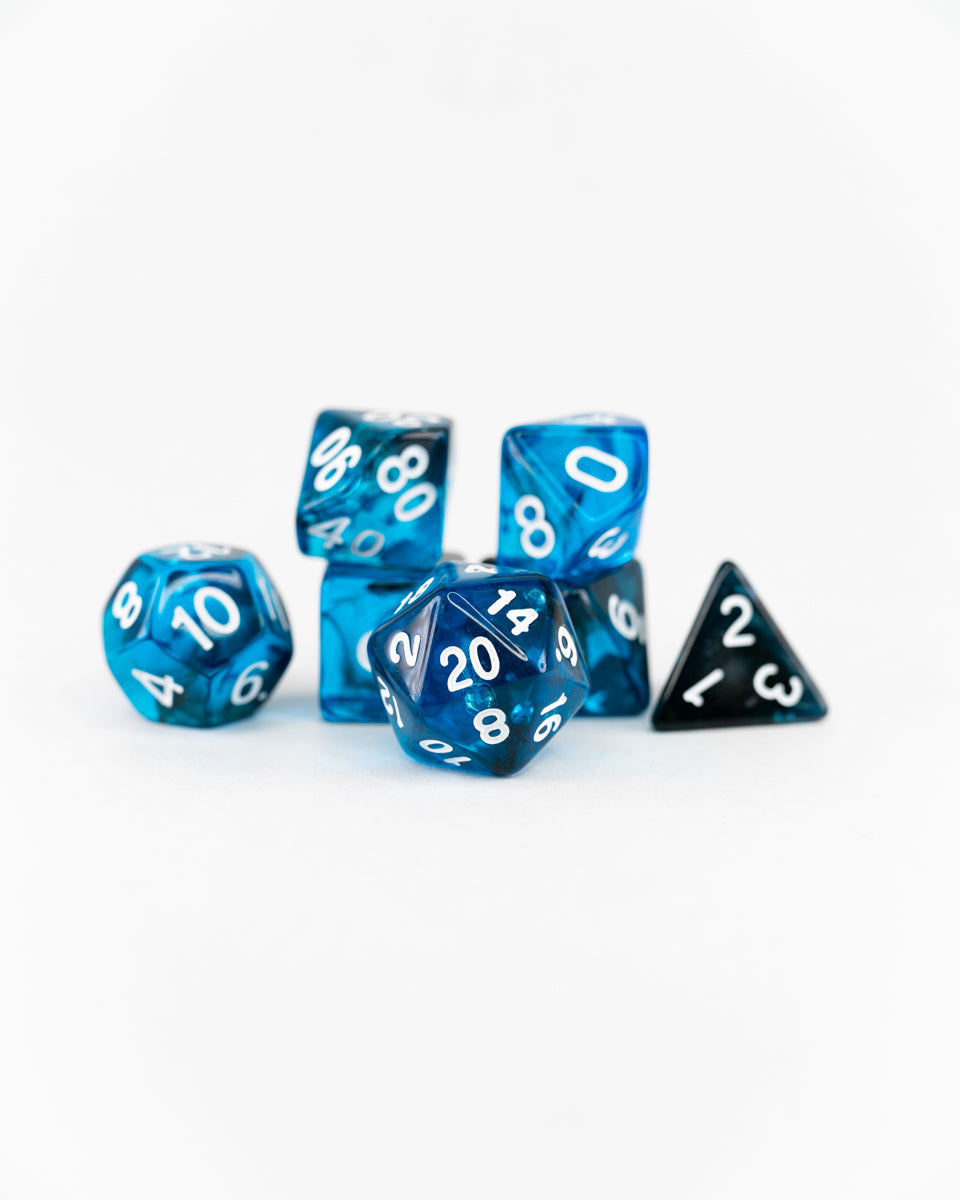 Waterstone | 7 Piece Acrylic Dice Set