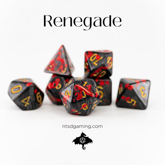 Renegade | 7 Piece Acrylic Dice Set