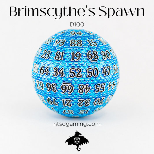 Brimscythe's Spawn | Metal | Individual d100 Percentile Dice