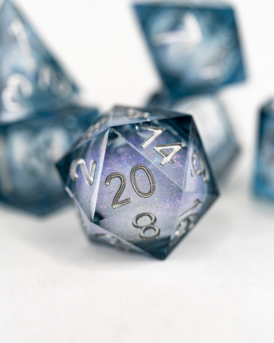 Worldweaver | 7 Piece Liquid Core Dice Set