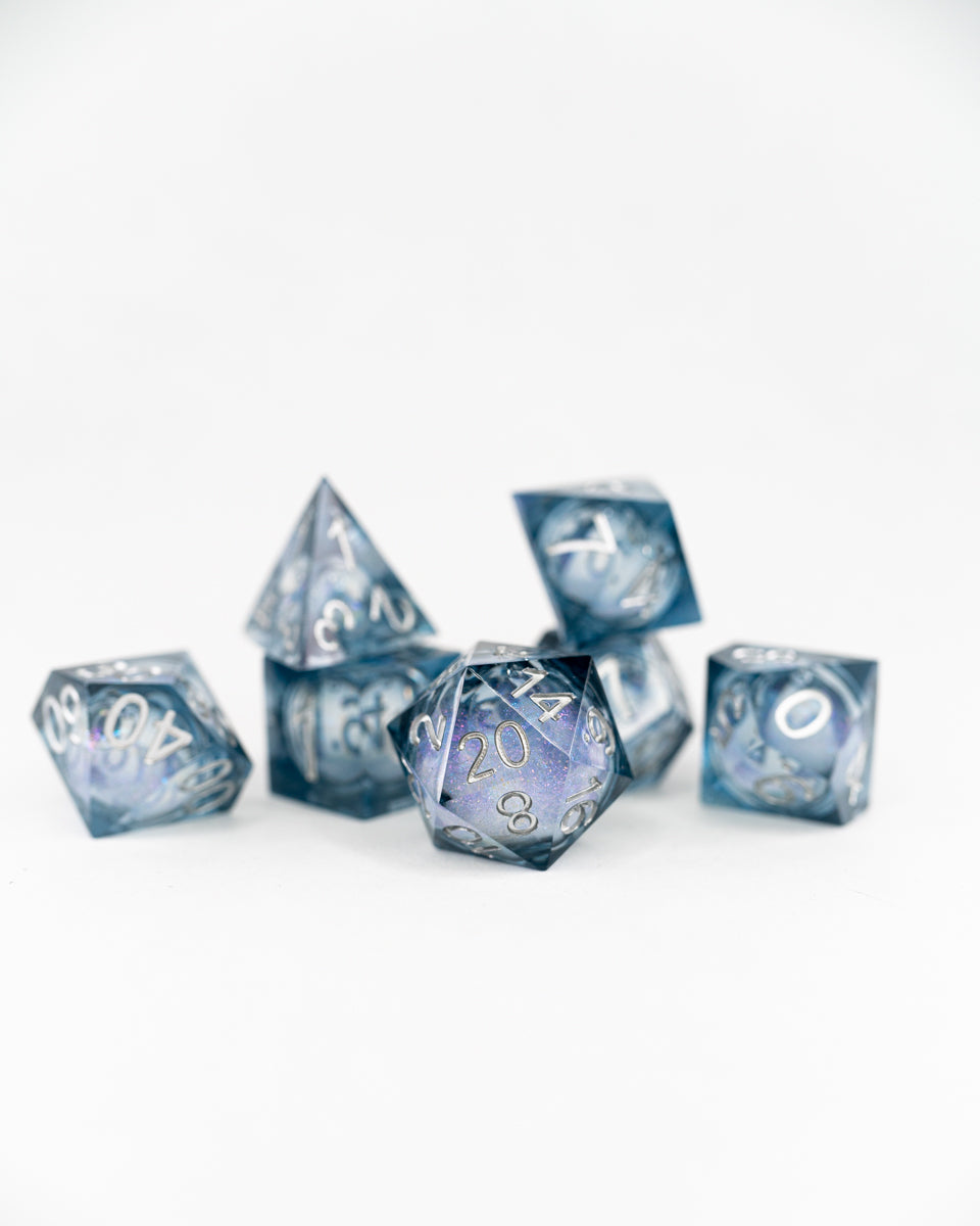 Worldweaver | 7 Piece Liquid Core Dice Set