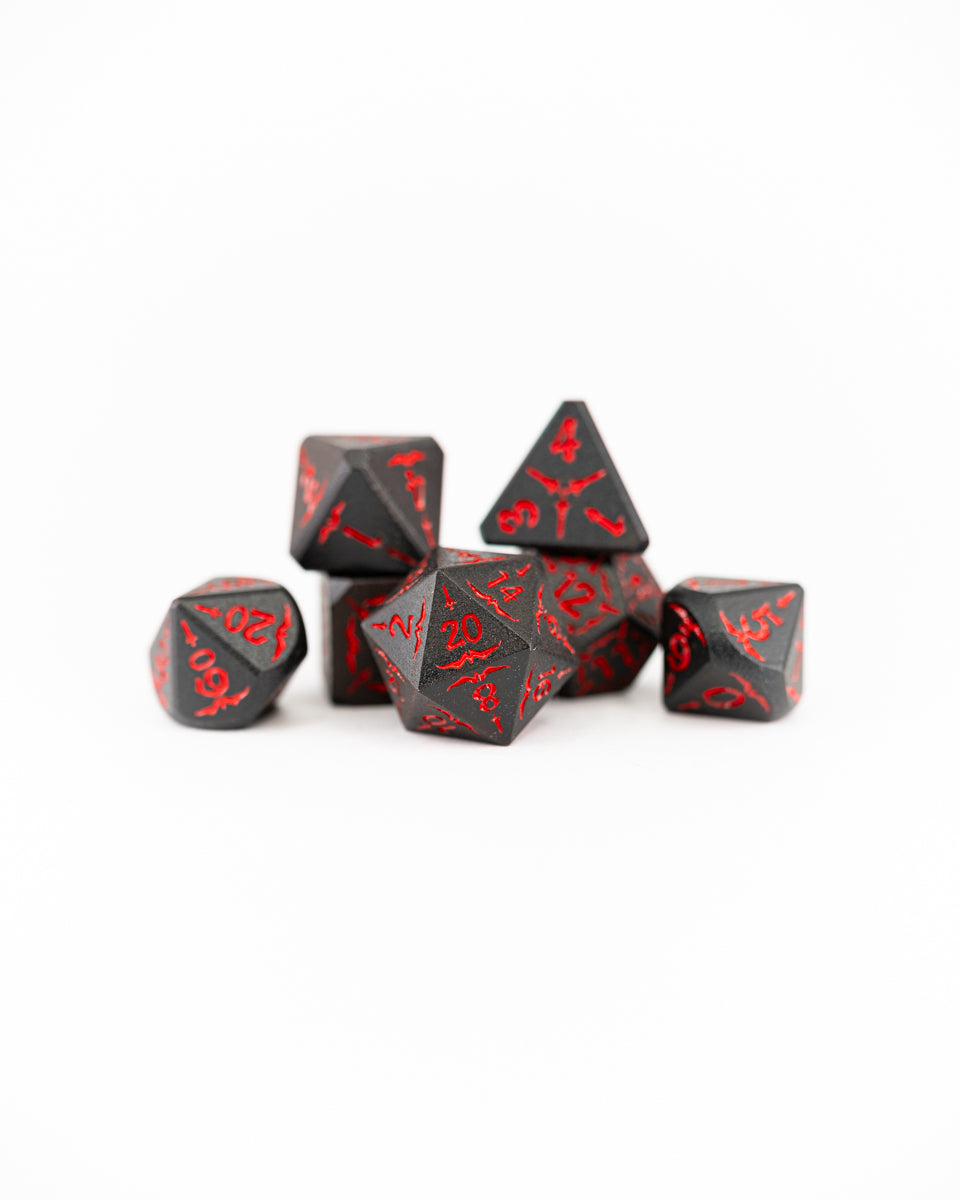 Echo Knight | 7 Piece Metal Dice Set