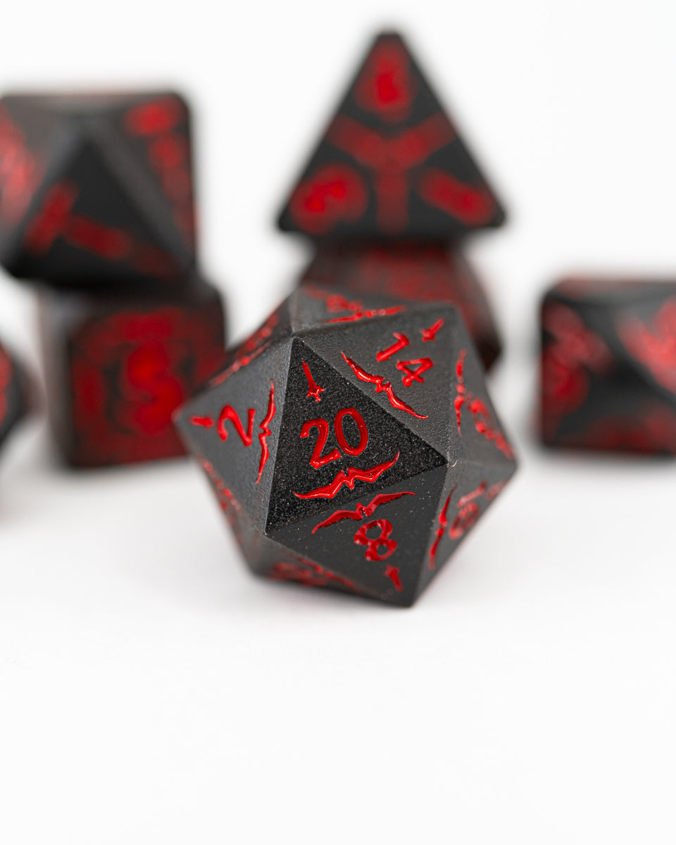 Echo Knight | 7 Piece Metal Dice Set