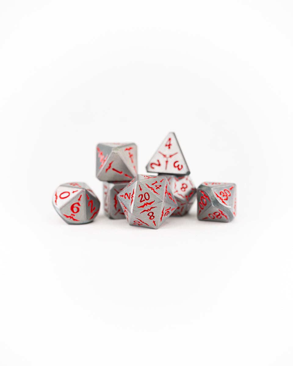 Eldritch Knight | 7 Piece Metal Dice Set