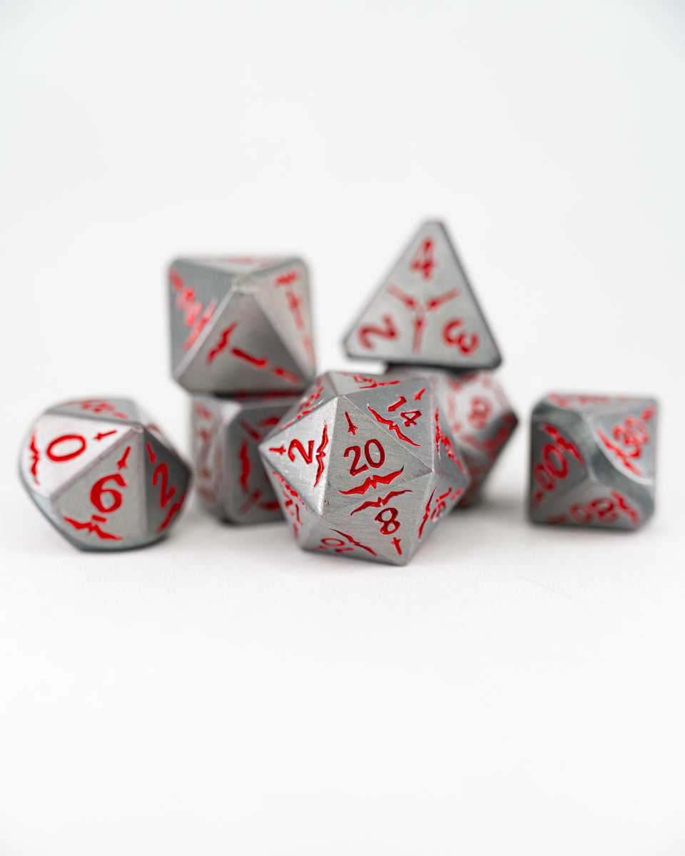 Eldritch Knight | 7 Piece Metal Dice Set