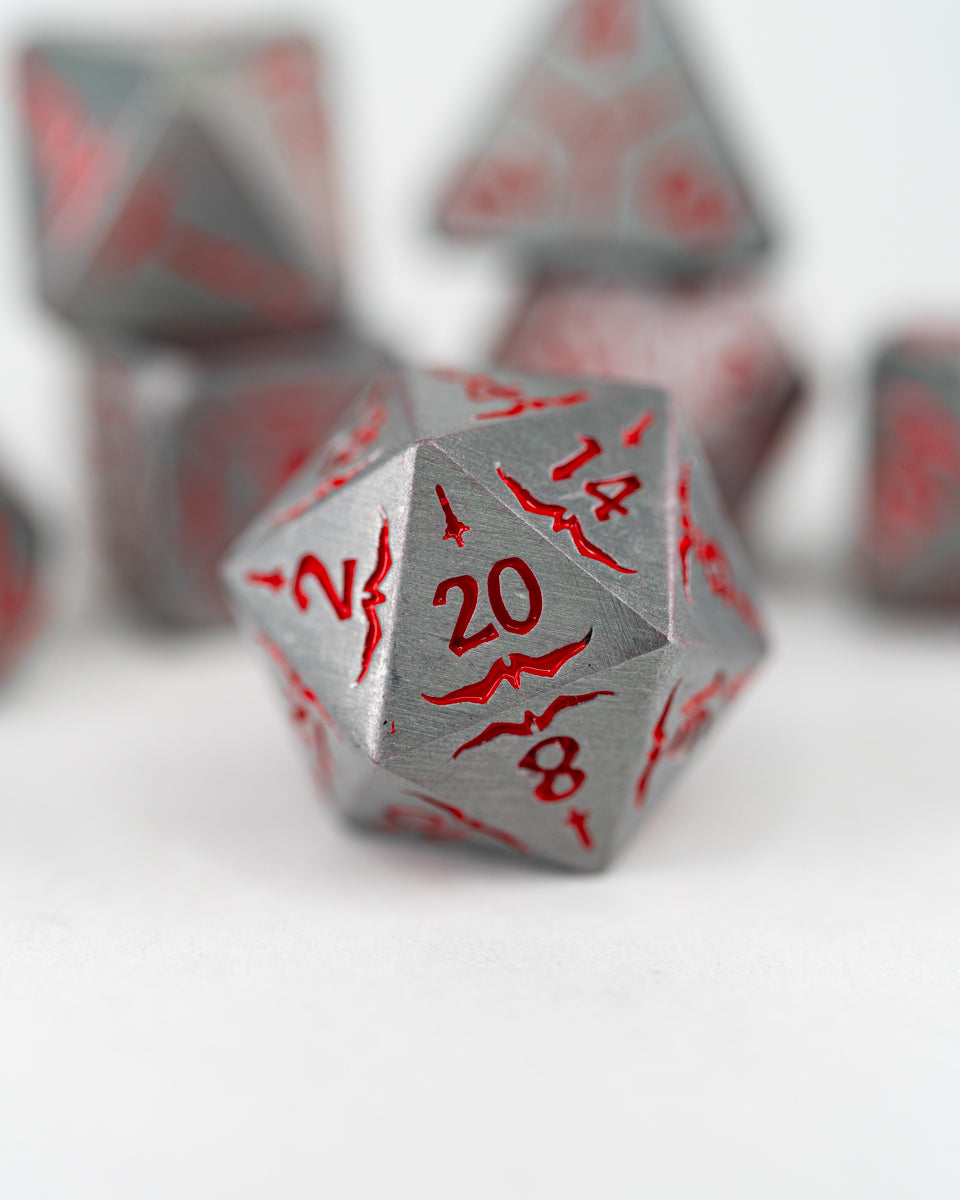 Eldritch Knight | 7 Piece Metal Dice Set