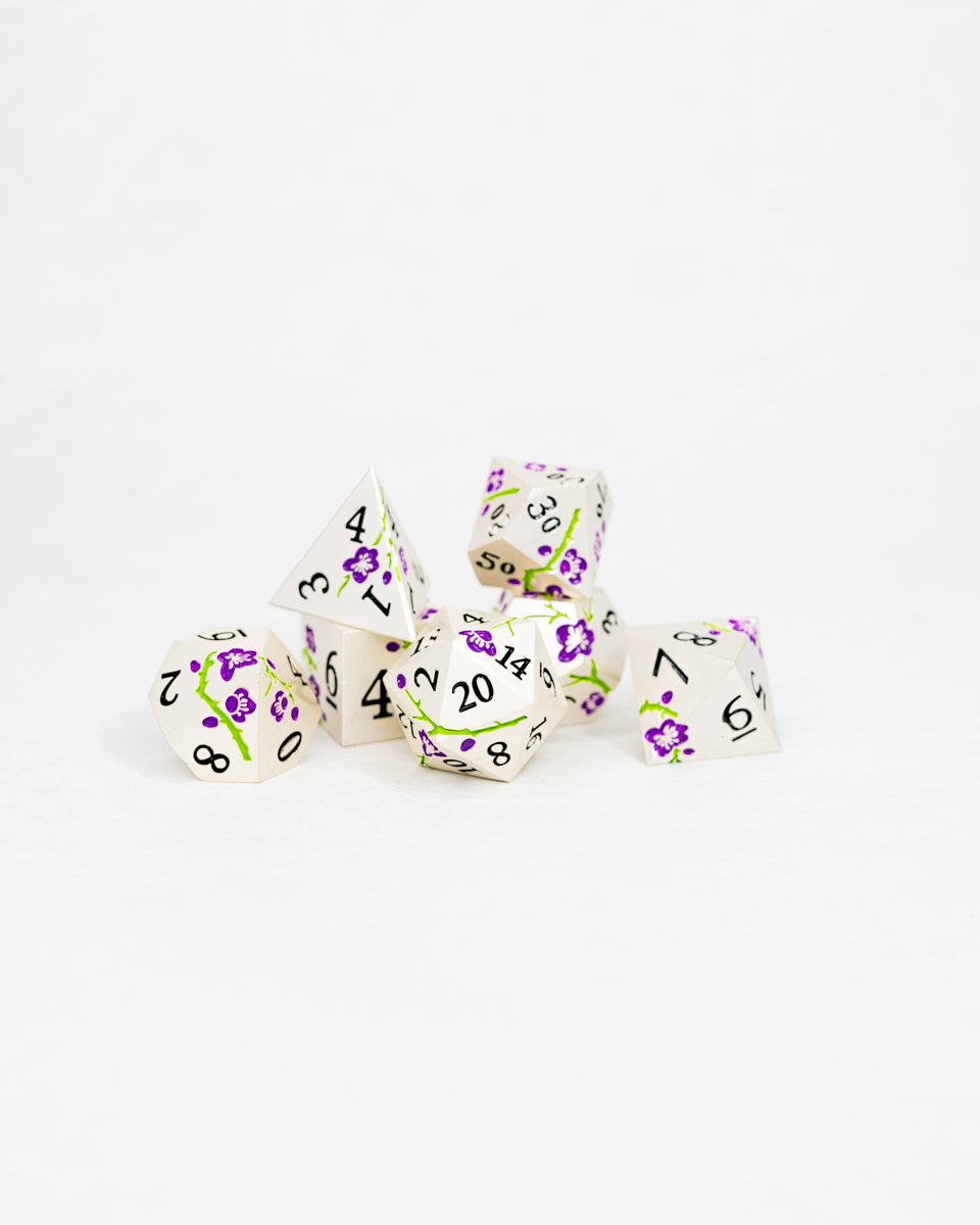 Aura's Awakening | 7 Piece Metal Dice Set