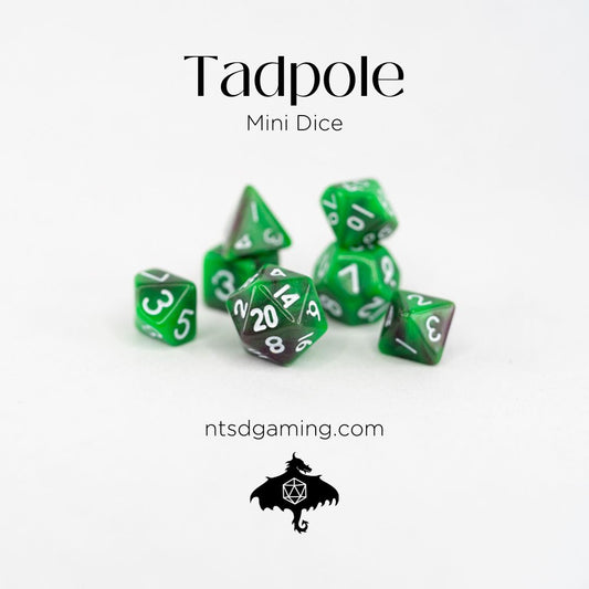 Tadpole | 7 Piece Mini Acrylic Polyhedral Dice Set