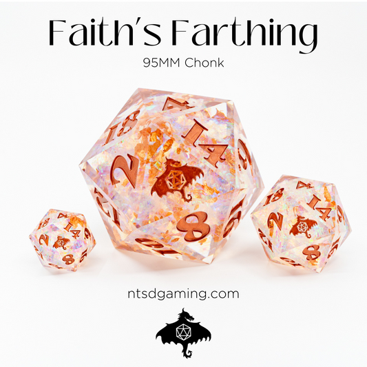 Faith's Farthing | Sharp Edge 95mm  D20