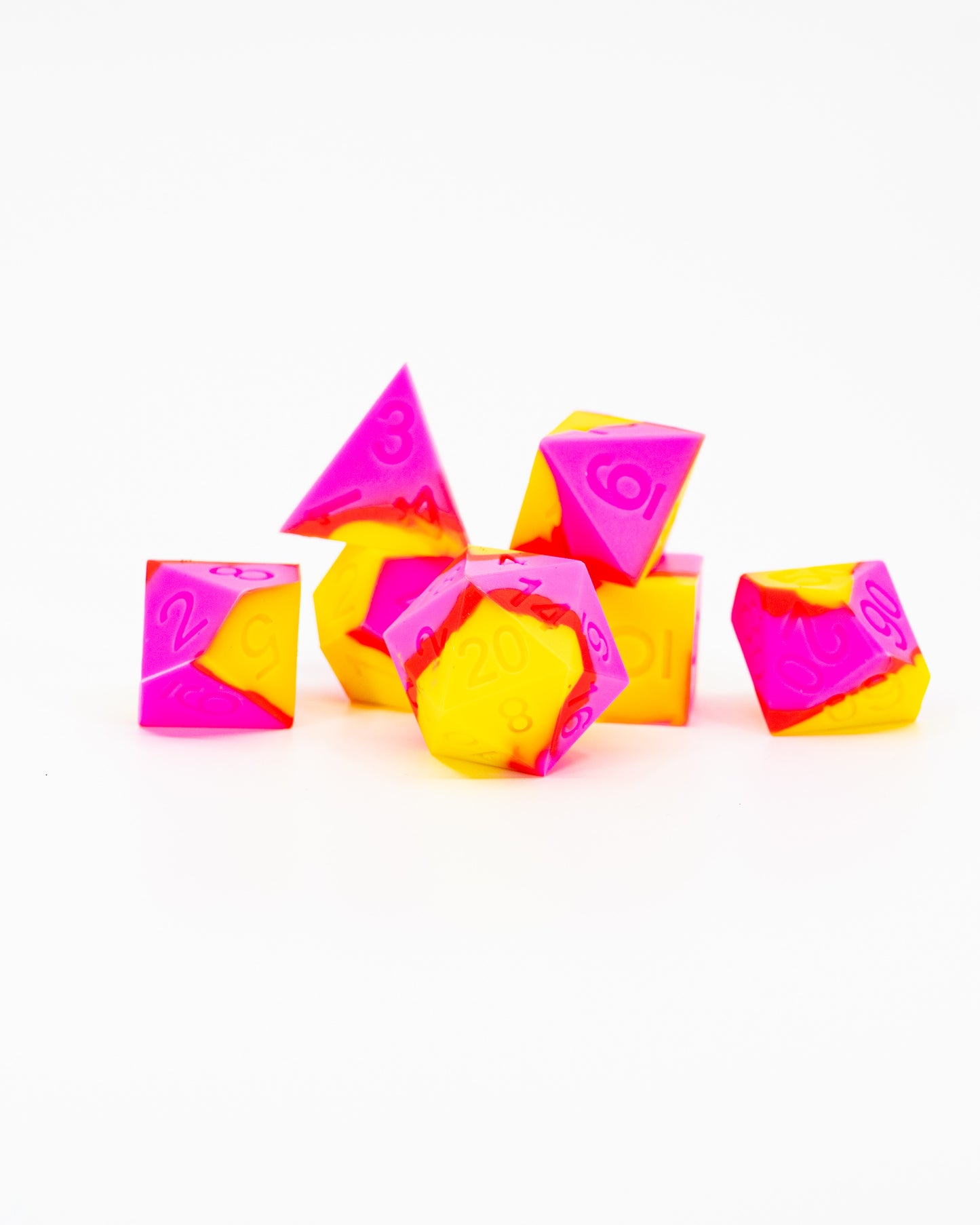 Fluttershy | 7 Piece Soft Silicone Dice Set