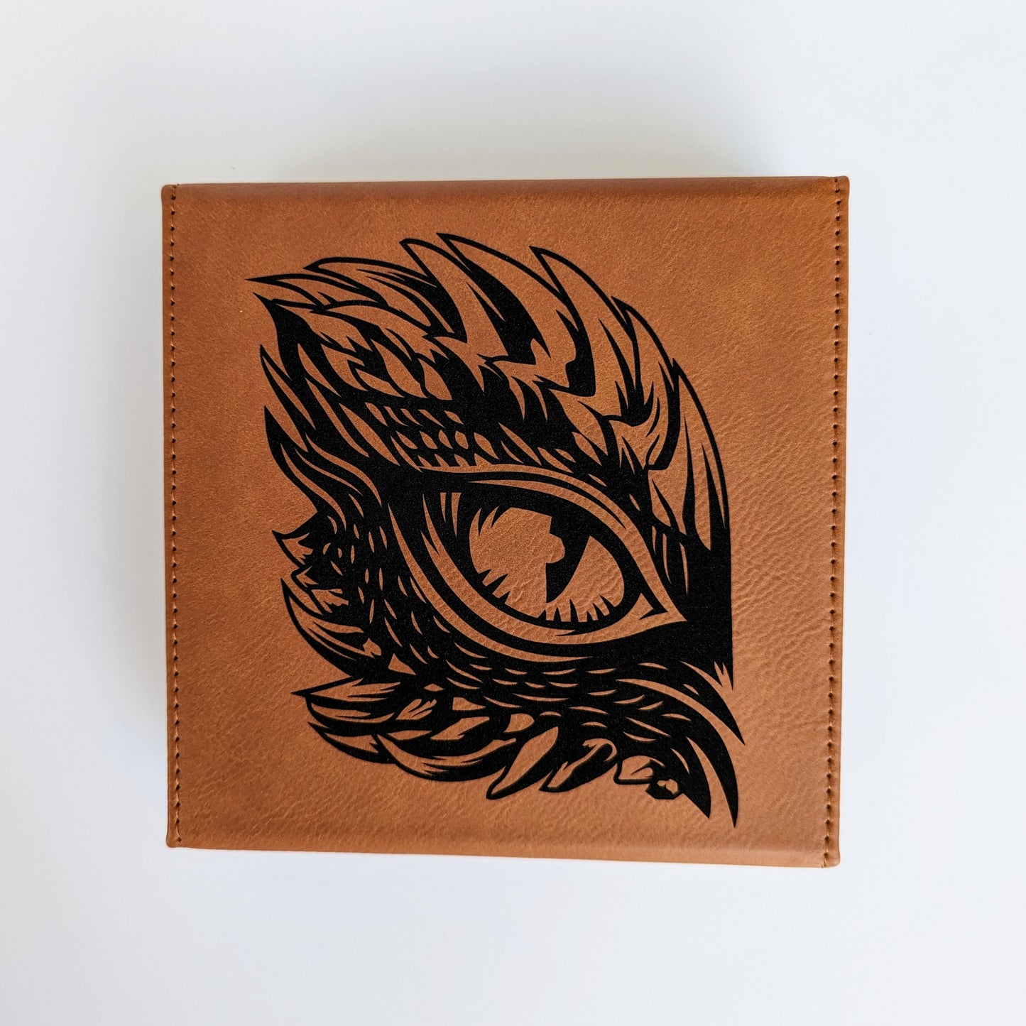 The Roving Eye | Vegan Leather Dice Box