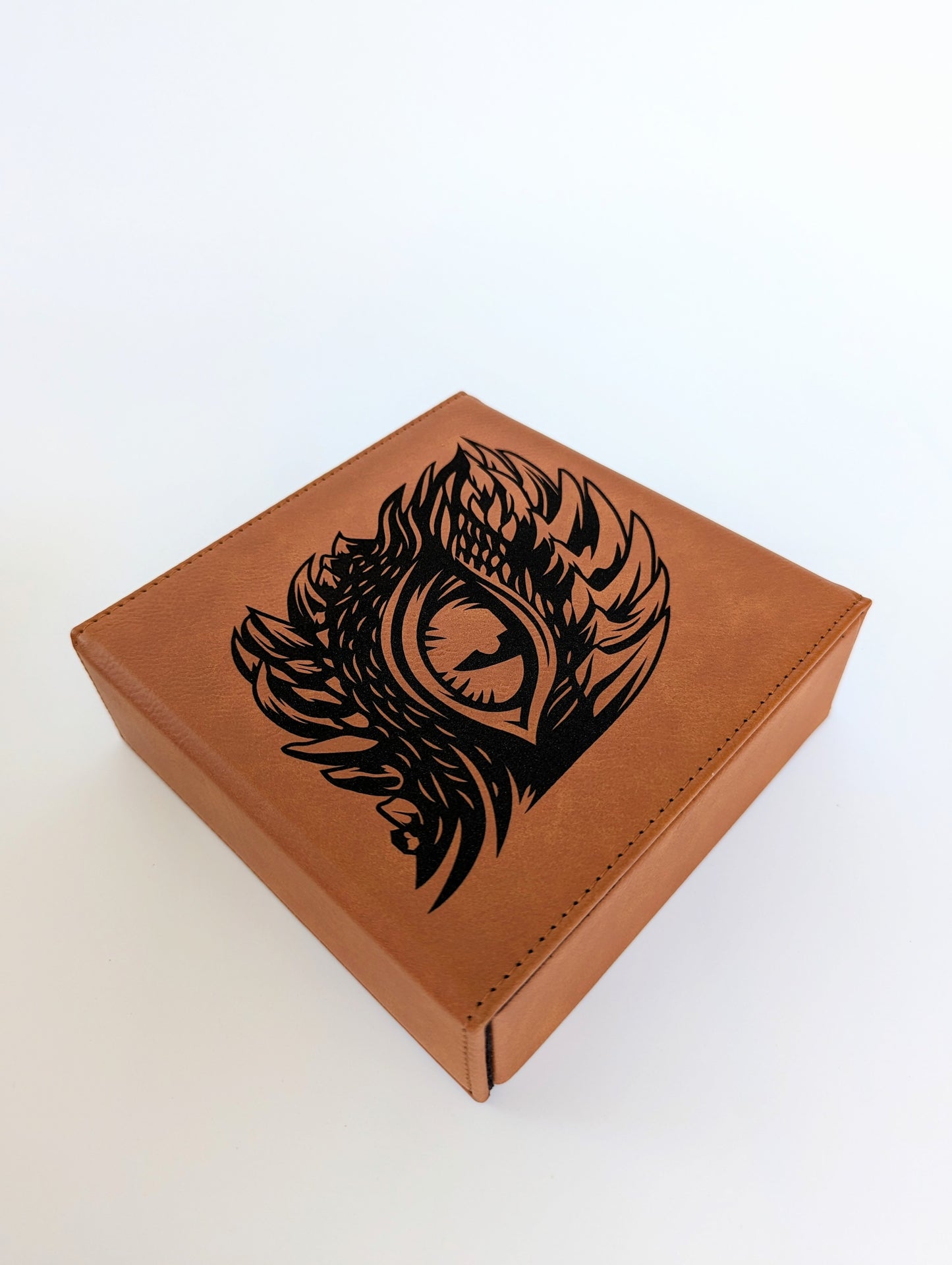 The Roving Eye | Vegan Leather Dice Box