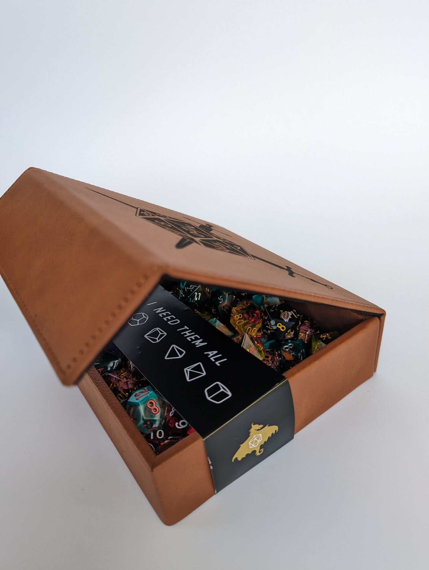 Beware The Smiling DM | Vegan Leather Dice Box