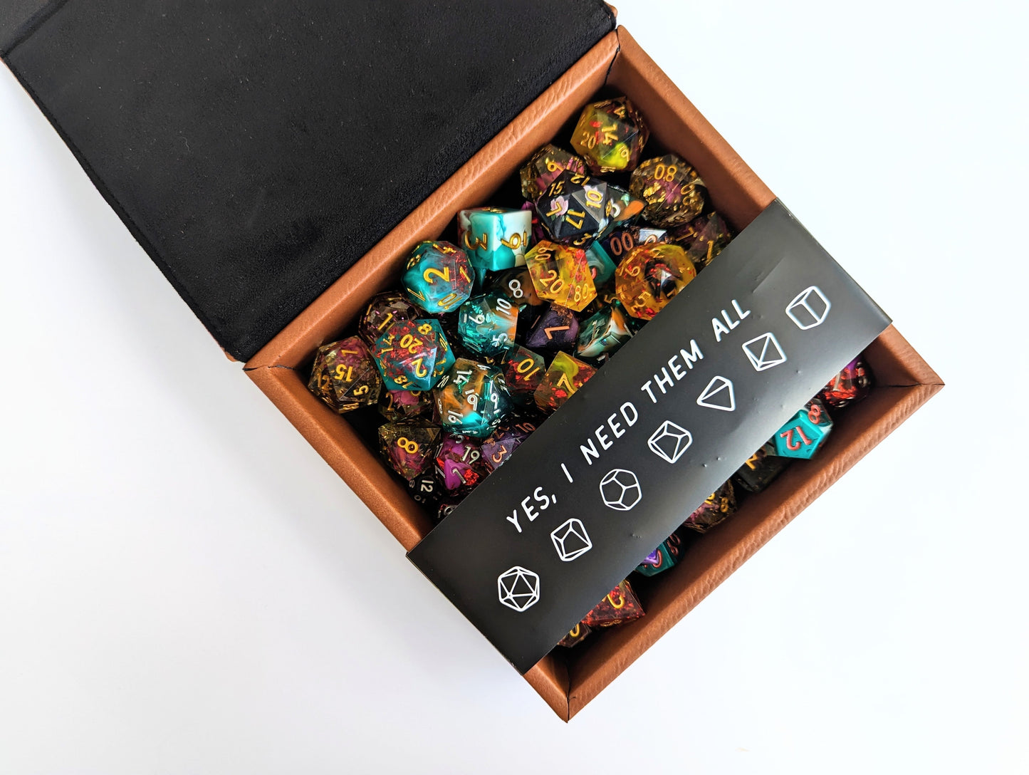 Beware The Smiling DM | Vegan Leather Dice Box