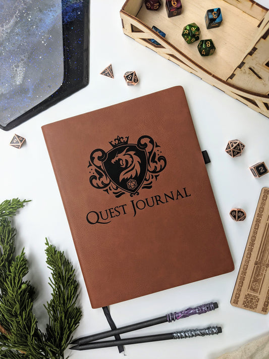 Quest Journal | Vegan Leather Journal