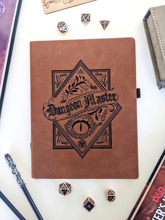 Vintage Dungeon Master | Vegan Leather Journal