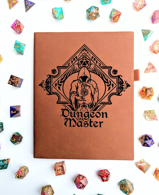 The Fate Twister | Vegan Leather D&D Campaign Journal