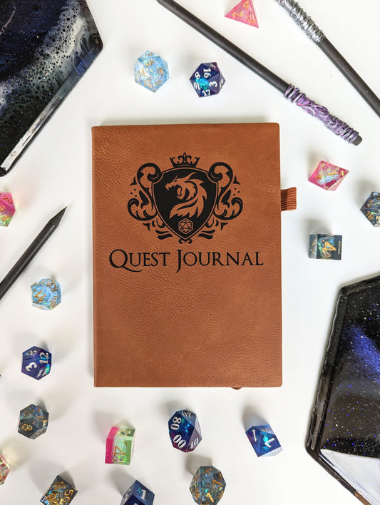 Quest Journal | Vegan Leather Mini Dot Journal