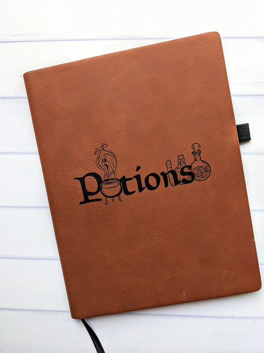 Potions | Vegan Leather Lined Journal