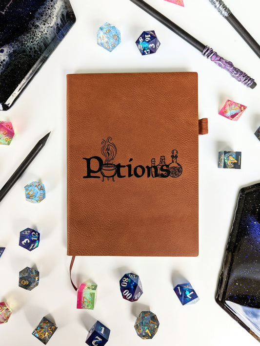 Potions | Vegan Leather Mini Dot Journal