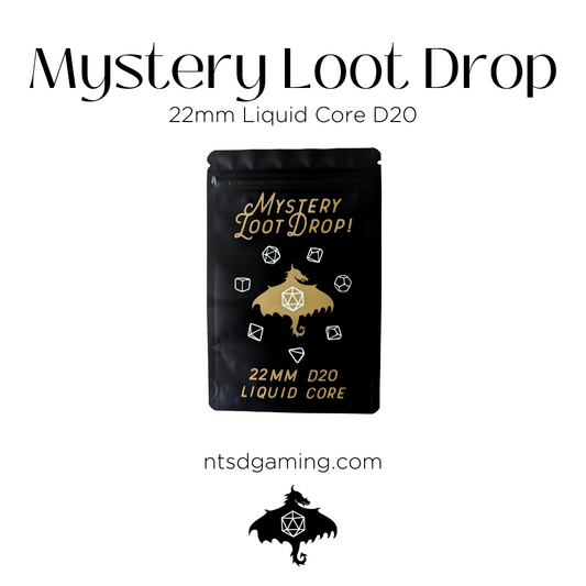 Single 22mm Liquid Core D20 | Mystery Loot Drop