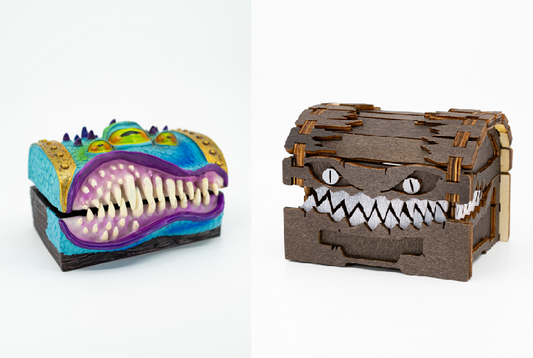 Mimic Dice Boxes