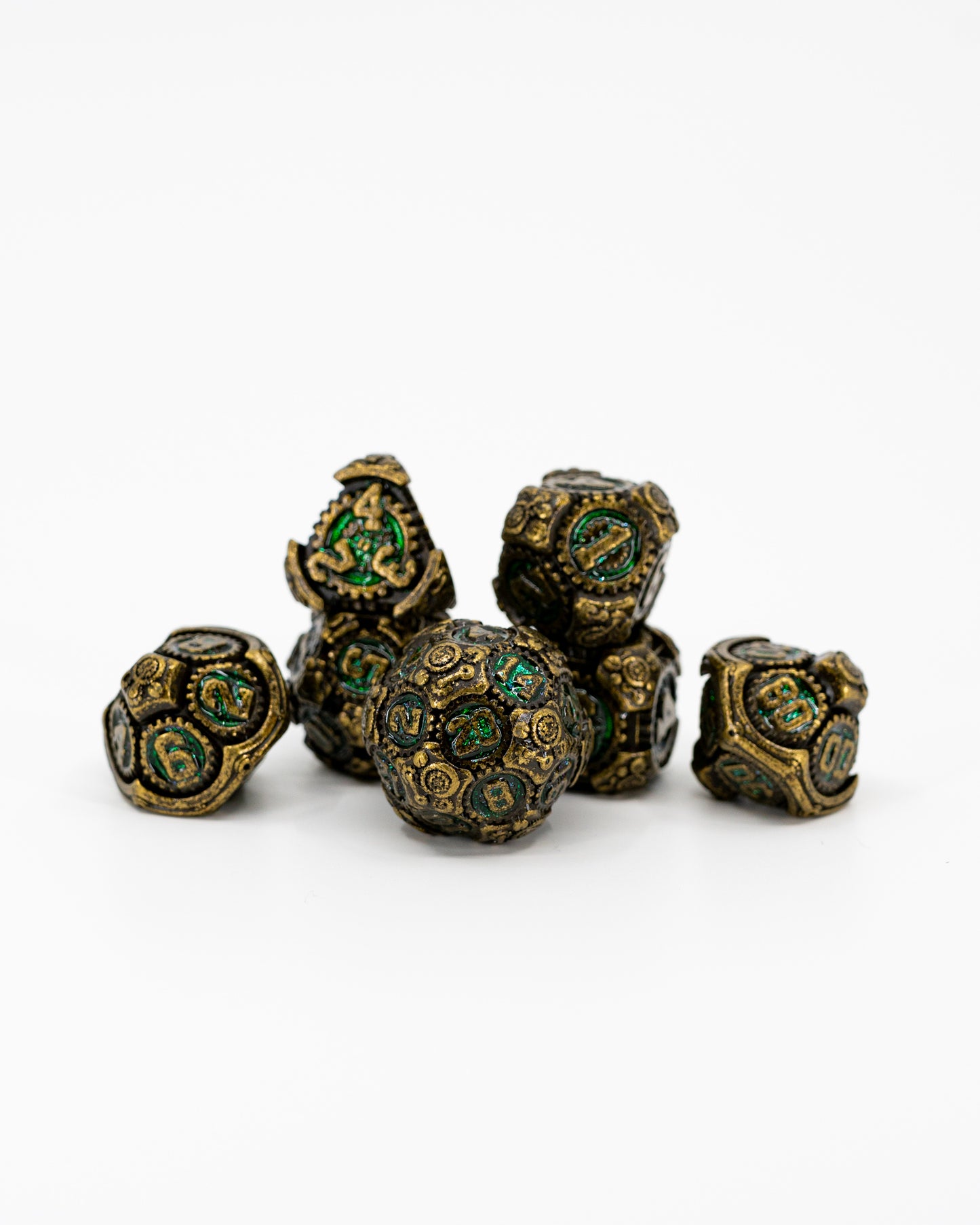 Big Daddy | 7 Piece Metal Dice Set