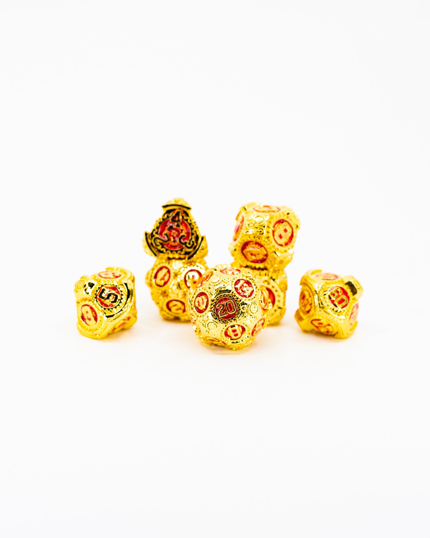 Only Man | 7 Piece Metal Dice Set